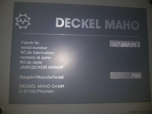 Bearbeitungszentrum - Universal DECKEL MAHO DMU 60T