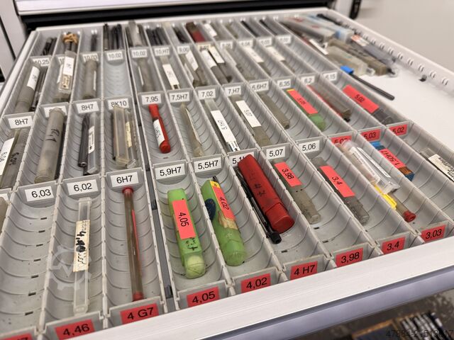 Werkstattschubladenschrank mit Inhalt WSM 