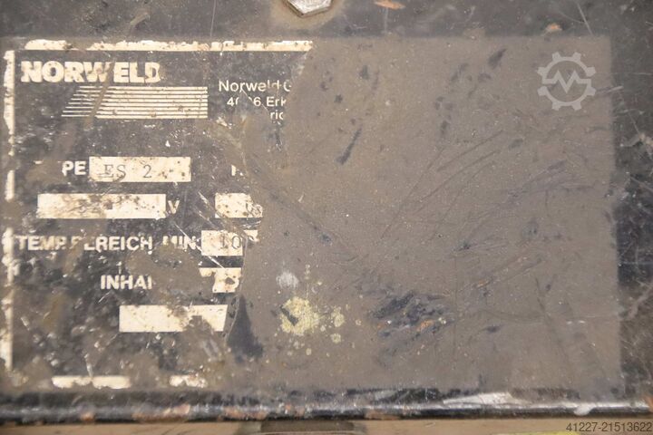 Trockenofen Elektrodentrockner Norweld ES 2  Nutzraum  Ø 100 x 430 mm