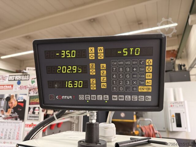 Leit-/Zugspindeldrehmaschine SAEILO CONTUR SJ 430/760 VS