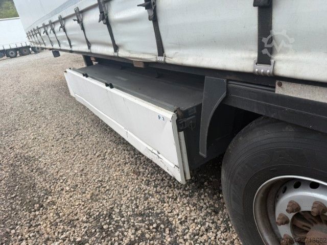 Open semitrailer with tarp KRONE SD Schiebeverdeck, BPW, Edscha, Portaltüren