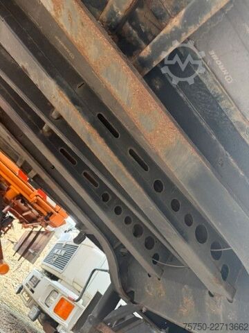 Open semitrailer with tarp KRONE SD Schiebeverdeck, BPW, Edscha, Portaltüren