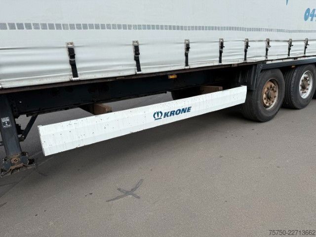 Open semitrailer with tarp KRONE SD Schiebeverdeck, BPW, Edscha, Portaltüren
