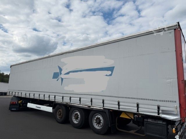 Open semitrailer with tarp KRONE SD Schiebeverdeck, BPW, Edscha, Portaltüren