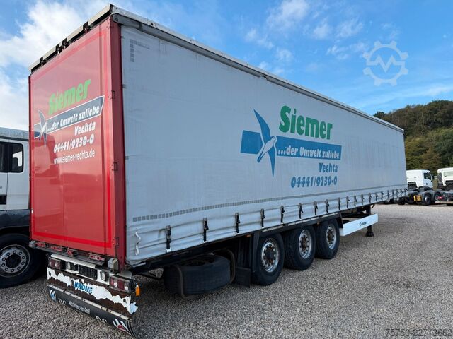 Open semitrailer with tarp KRONE SD Schiebeverdeck, BPW, Edscha, Portaltüren