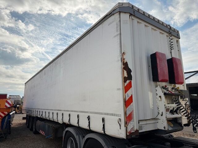 Open semitrailer with tarp KRONE SD Schiebeverdeck, BPW, Edscha, Portaltüren
