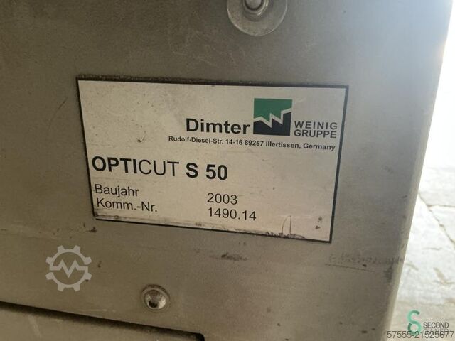 Optimierkappsägen  Weinig Opticut S50 2003 Weinig Opticut S50