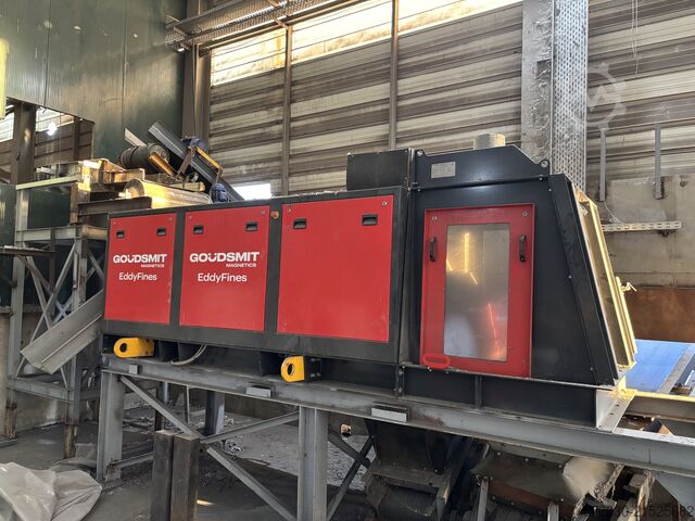 Eddy-Current-Feinfraktionierer von Goudsmid Eddy Current fines Goudsmid Eddy Current fines Goudsmid