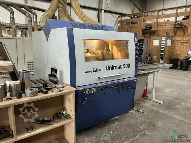 Vierseitenhobelmaschinen  Weinig Unimat 500 2007 Weinig Unimat 500