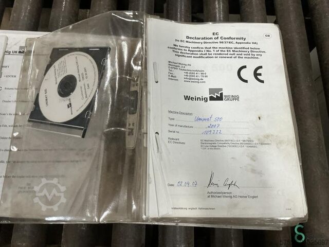 Vierseitenhobelmaschinen  Weinig Unimat 500 2007 Weinig Unimat 500