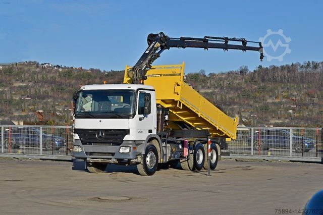Autokran MERCEDES-BENZ ACTROS 2636 * TEREX 165.2E - A4 + FUNK/6x4