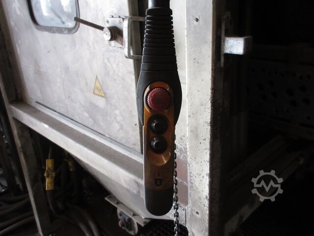 Crane sky Crane overhead crane Crane runway Demag Portalkran KBK Alu 20x4m 2x 125Kg Demag Kettenzug 2x125KG Stahlbau Stützen