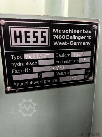Verleimpresse Hess Variant