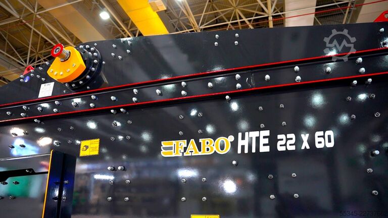 Vibrationssiebe FABO Vibrating screens HTE-2260 HORIZONTAL VIBRATING SCREEN