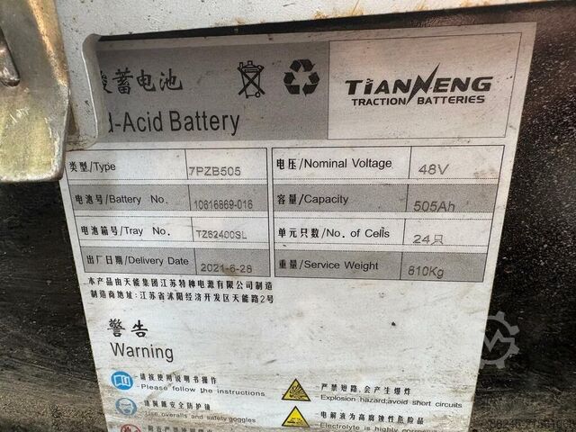 Elektrischer Triplex-Gabelstapler Baoli KBET15 BAOLI KBET15