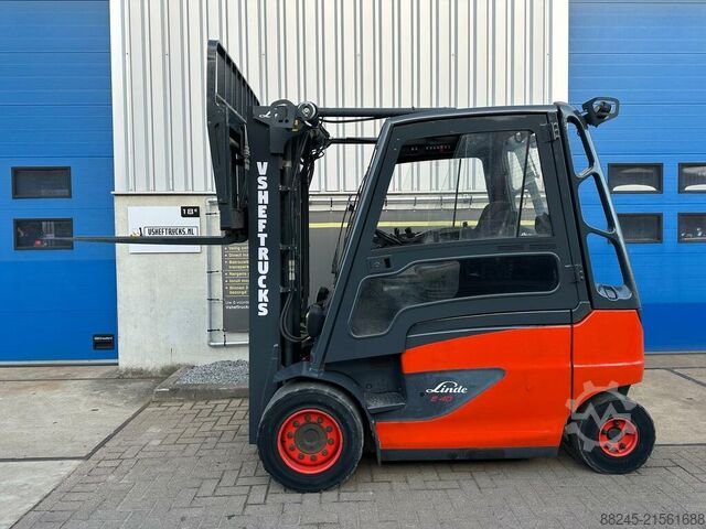 Elektrischer Triplex-Gabelstapler Linde E40-01/600 LINDE E40-01/600