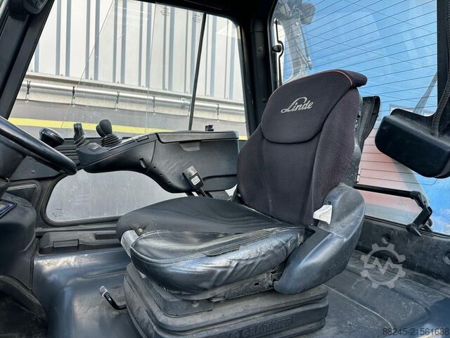 Elektrischer Triplex-Gabelstapler Linde E40-01/600 LINDE E40-01/600