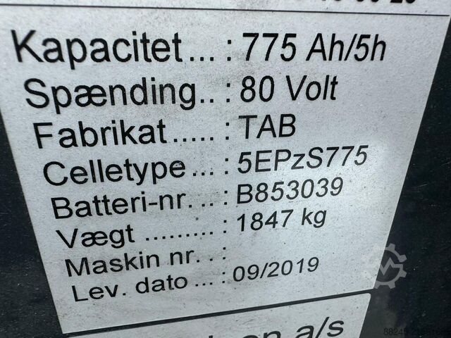 Elektrischer Triplex-Gabelstapler Linde E40-01/600 LINDE E40-01/600