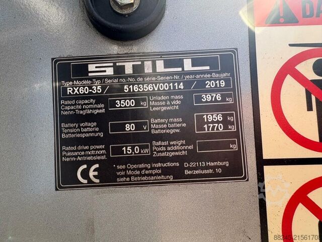 Elektrischer Triplex-Gabelstapler Still RX60-35, VS-22746 STILL RX60-35