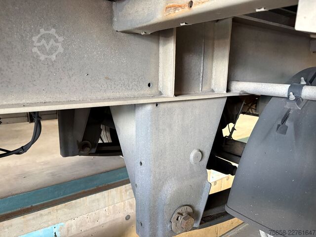 Swap chassis trailer SOMMER Lafette Verzinkt langer Hub 17,5 Reifen