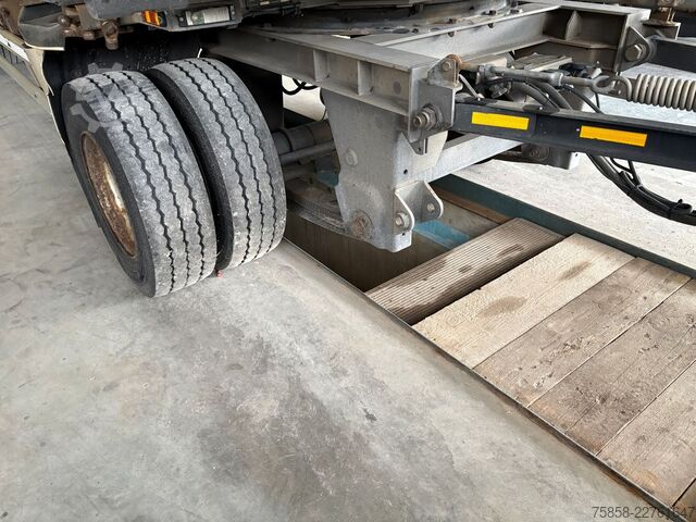 Swap chassis trailer SOMMER Lafette Verzinkt langer Hub 17,5 Reifen