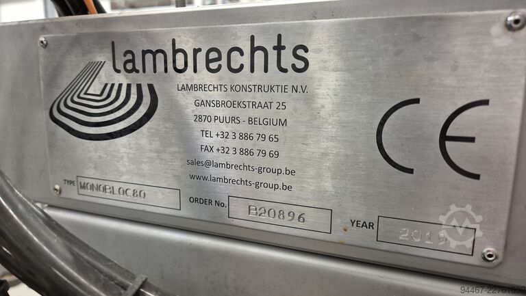 Beer Keg Filling Lambrechts Monobloc 80 Keg Filling Line
