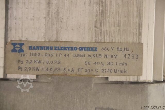 Table saw Hanning HTK 315/2-Q62