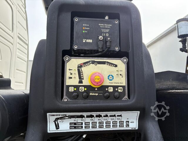 Kranwagen Volvo FH 460 + HIAB 422 EP-5 HIPRO + 6X2 + EURO 5 + R...