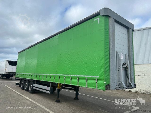 Auflieger mit Pritsche & Plane Schmitz Cargobull Curtainsider Standard UK