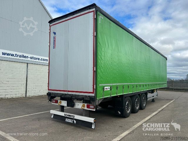 Auflieger mit Pritsche & Plane Schmitz Cargobull Curtainsider Standard UK