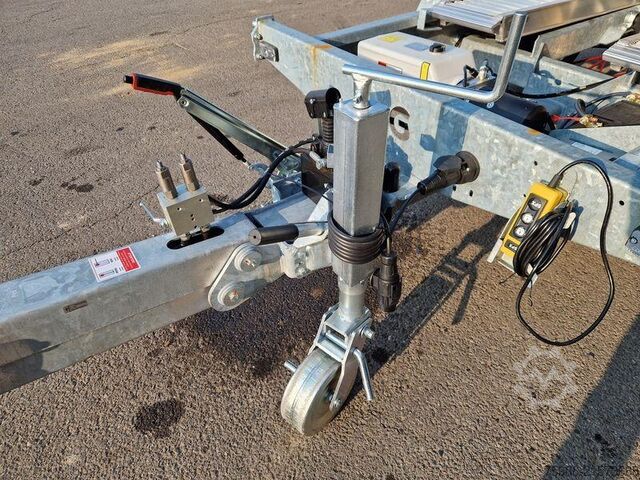 Abrollanhänger (Roll-off Trailer) GOURDON RB 35 TRI-BENNE