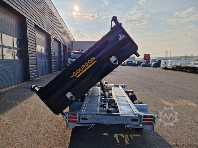 Abrollanhänger (Roll-off Trailer) GOURDON RB 35 TRI-BENNE
