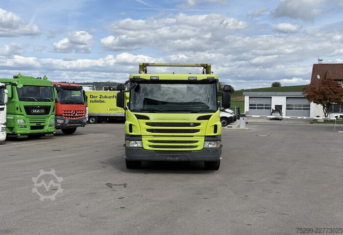 Skip truck Scania P 410 6x2 Trösch / Swiss-Vehicle