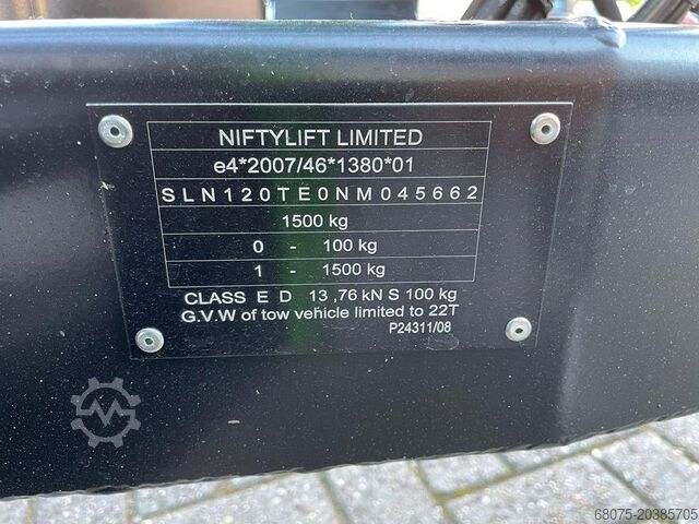 Hebebühne Niftylift 120T