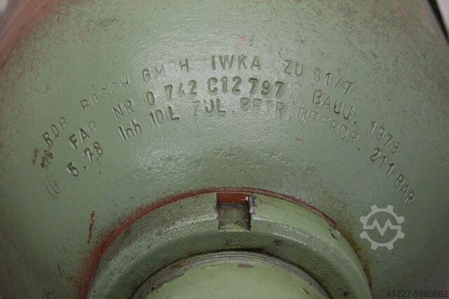 Pressure accumulator 10 Ltr. Bosch 0 531 014600