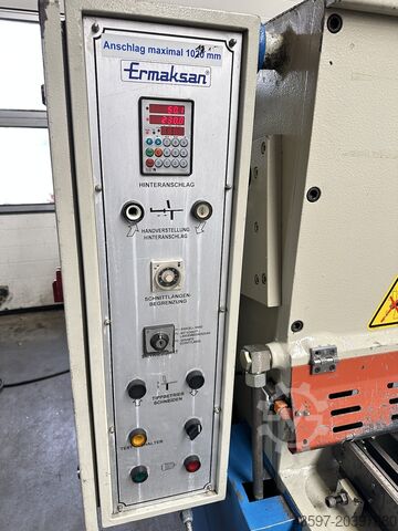 Hydraulische Tafelschere Ermak HGS 3100x6 mm