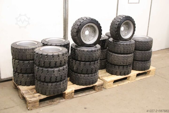 Vollgummi Reifen Continental CSE-Robust 200/50-10  SC 10  RIM 6.50 F