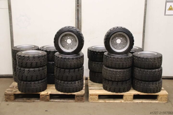 Vollgummi Reifen Continental CSE-Robust 200/50-10  SC 10  RIM 6.50 F