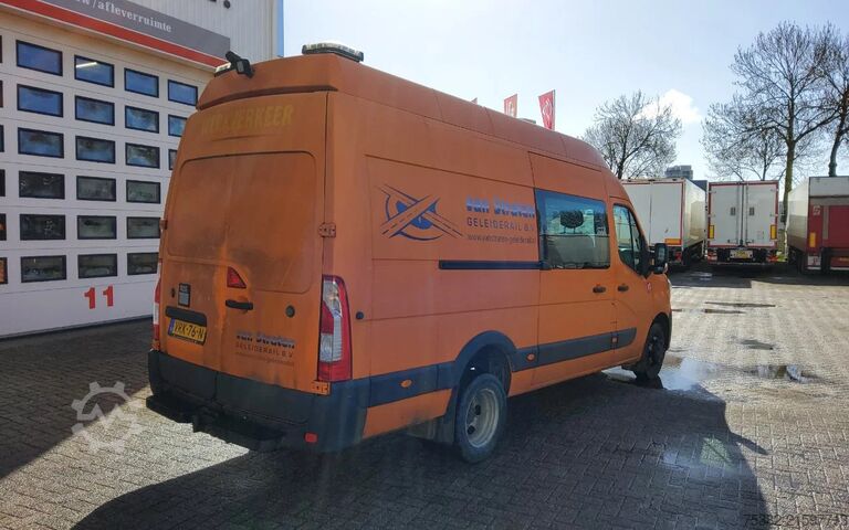 Lieferwagen Doppelkabine Renault Master 165.35 L3H3 RTWD - DUBBEL CABINE - DUBBE...