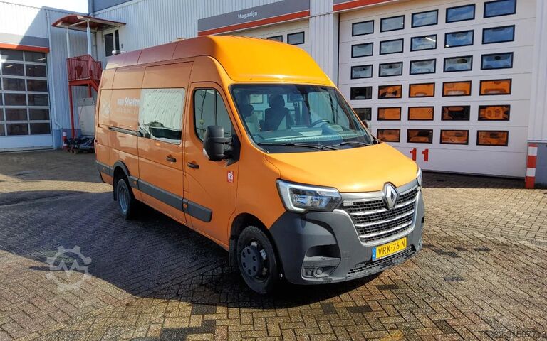 Lieferwagen Doppelkabine Renault Master 165.35 L3H3 RTWD - DUBBEL CABINE - DUBBE...
