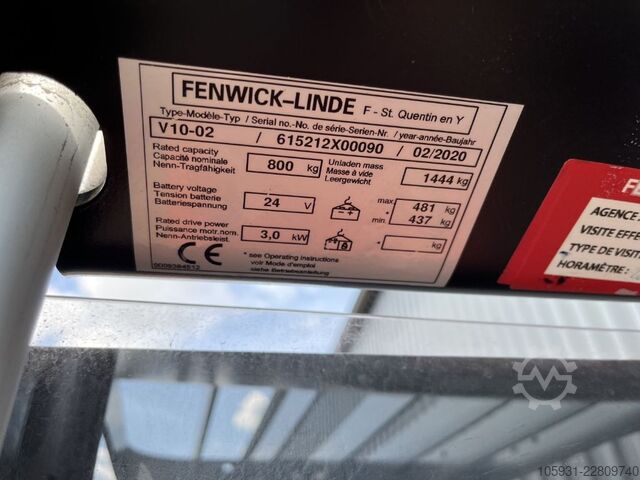 Low Level Order Picker Linde V10