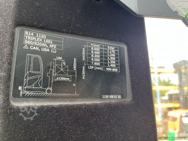 Reach Truck Linde R14-01