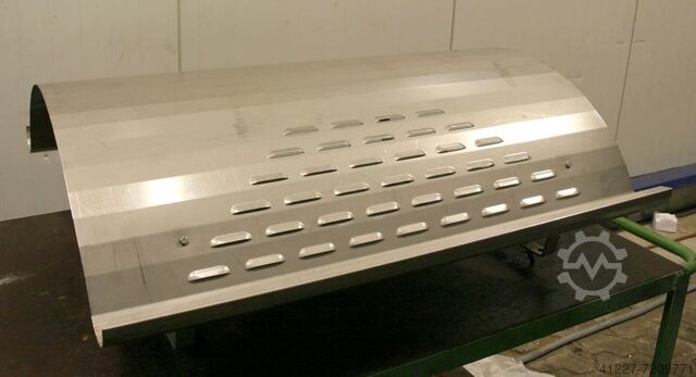 Edelstahl VA Schornsteinabdeckung Edelstahl 850/955/H335 mm