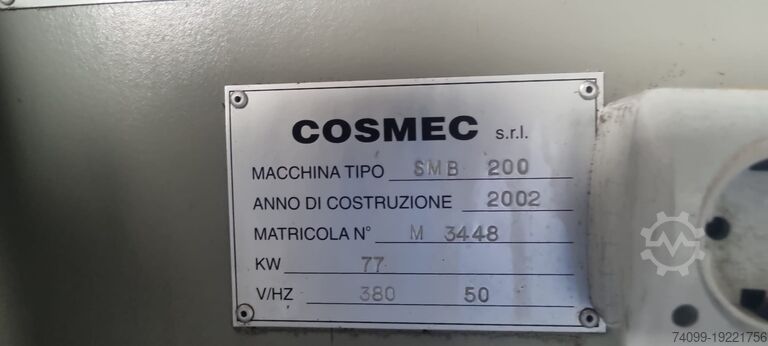 Mehrblattkreissäge Cosmec SMB 200