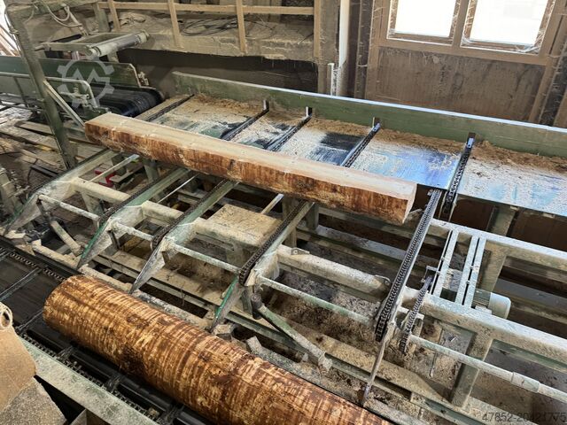 Komplettes Sägewerk (stationär) EWD Spaner- Kreissägenanlage DWK DWK 700 T-6 / FZ5