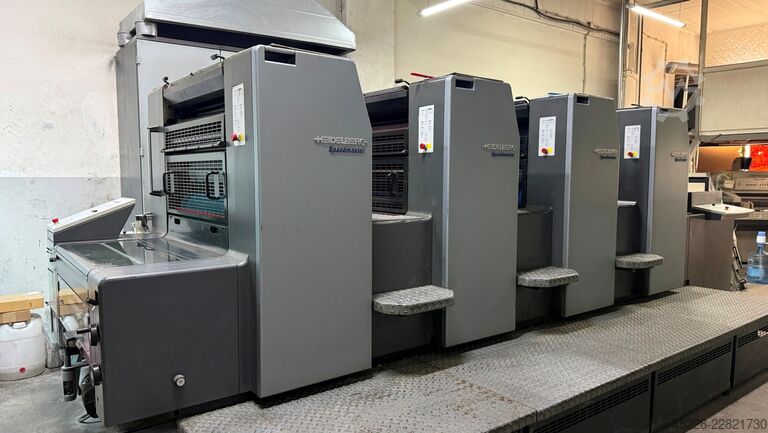 BOGENOFFSETDRUCKMASCHINE Heidelberg Speedmaster SM 74-4