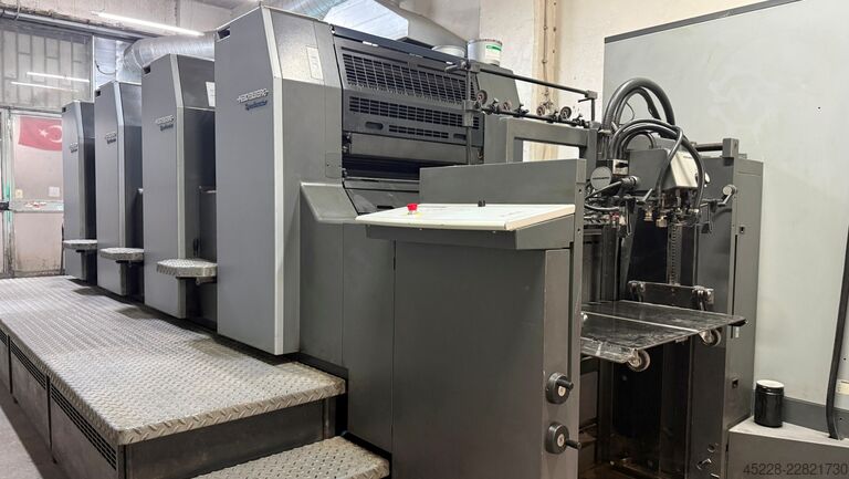 BOGENOFFSETDRUCKMASCHINE Heidelberg Speedmaster SM 74-4