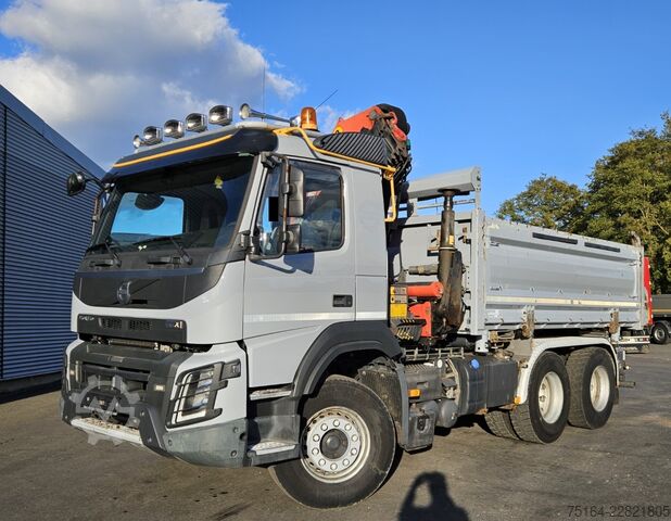 Dreiseitenkipper LKW Volvo FMX 500 6x4 Bordmatik