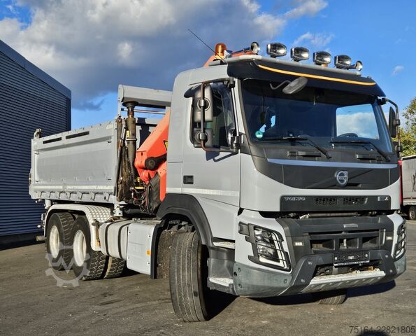 Dreiseitenkipper LKW Volvo FMX 500 6x4 Bordmatik