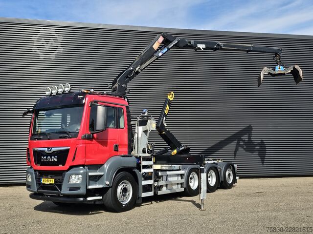 Hakenarmsystem MAN TGS 35.430 8x4-4 BL / HAAKARM + Z KRAAN / CRANE